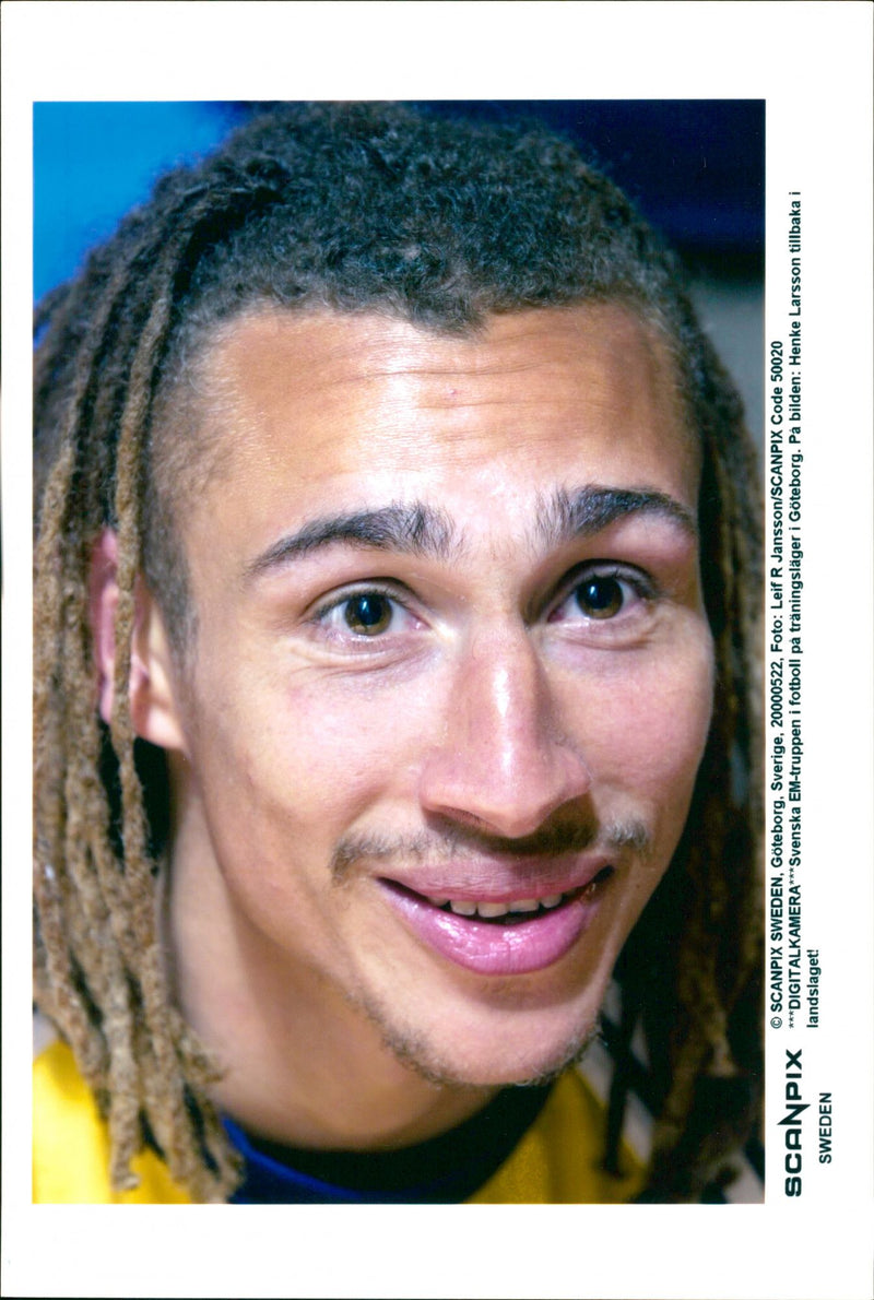 Henrik Larsson - Vintage Photograph