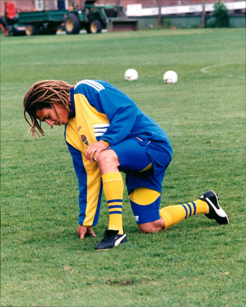 Henrik Larsson - Vintage Photograph