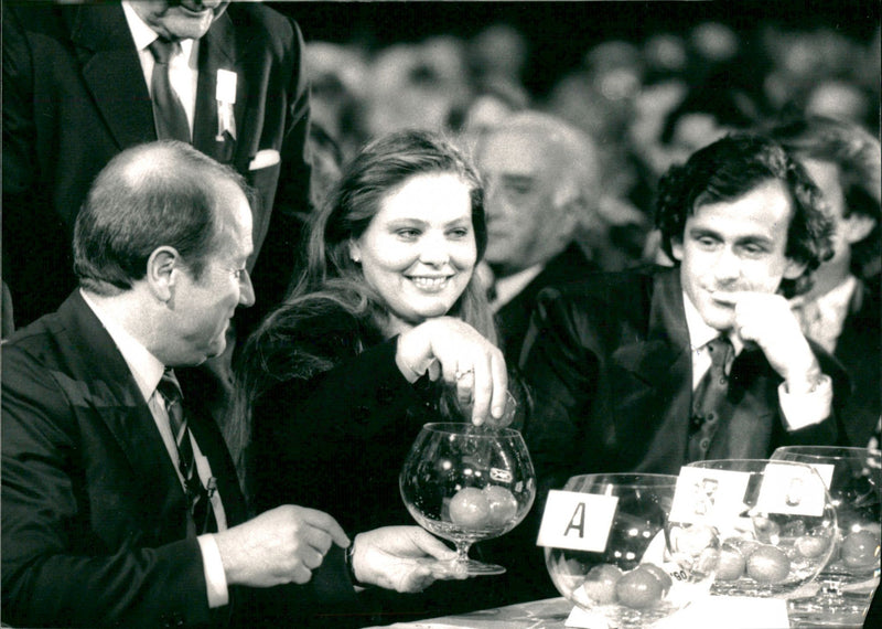 Michel Platini, Football Player - Vintage Photograph