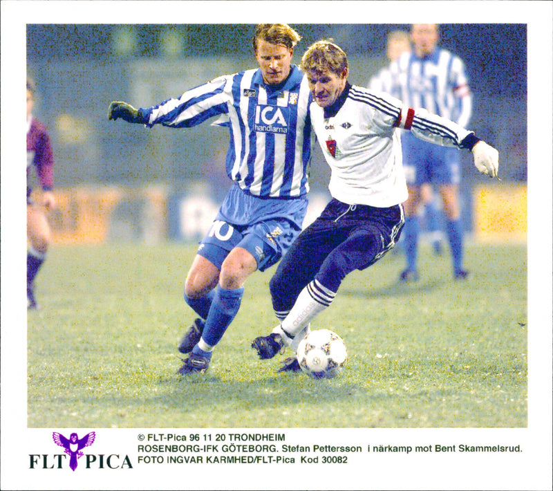 Stefan Pettersson and Bent Skammelsrud. - Vintage Photograph