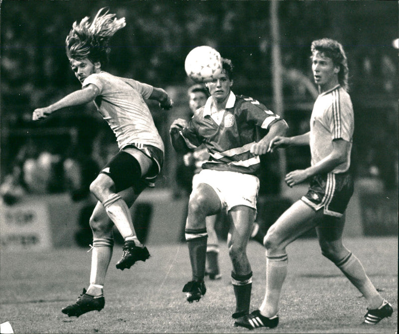 Glenn Strömberg, Swedish professional footballer. - Vintage Photograph