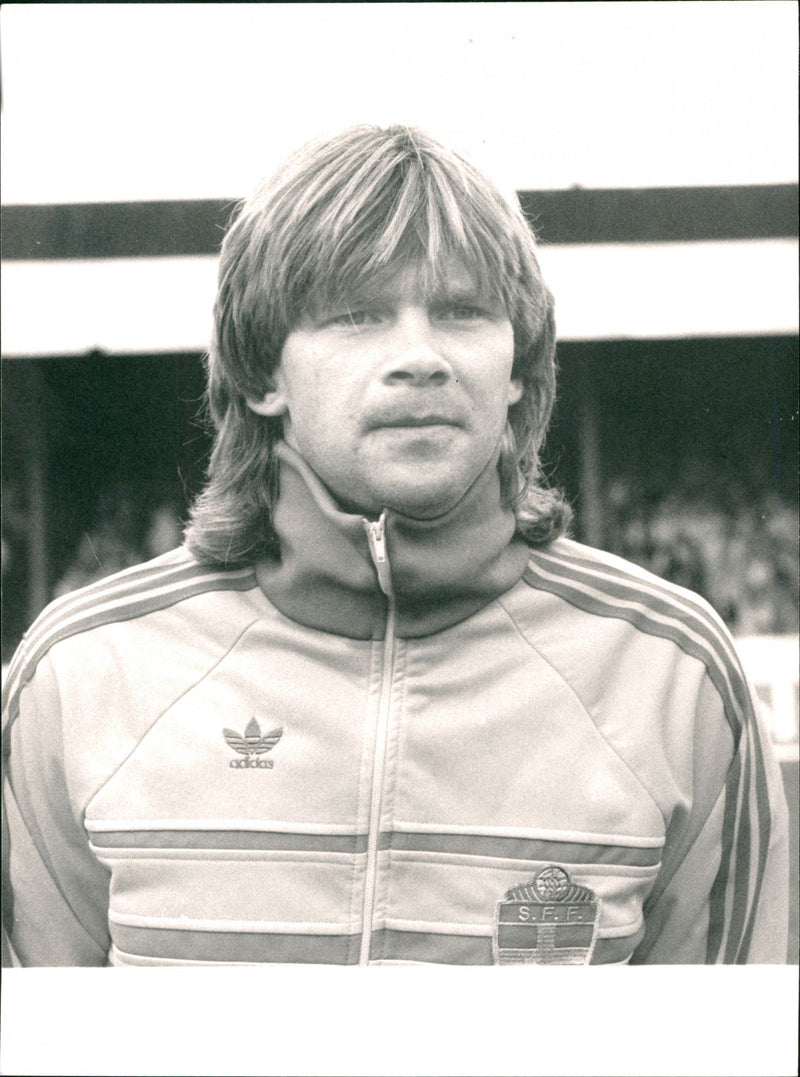 Glenn Strömberg, Swedish professional footballer. - Vintage Photograph