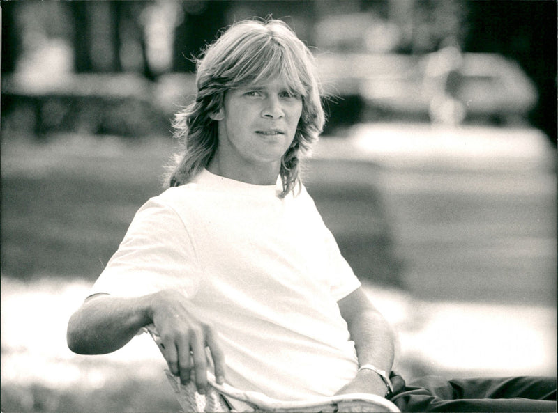 Glenn Strömberg, Swedish professional footballer. - Vintage Photograph