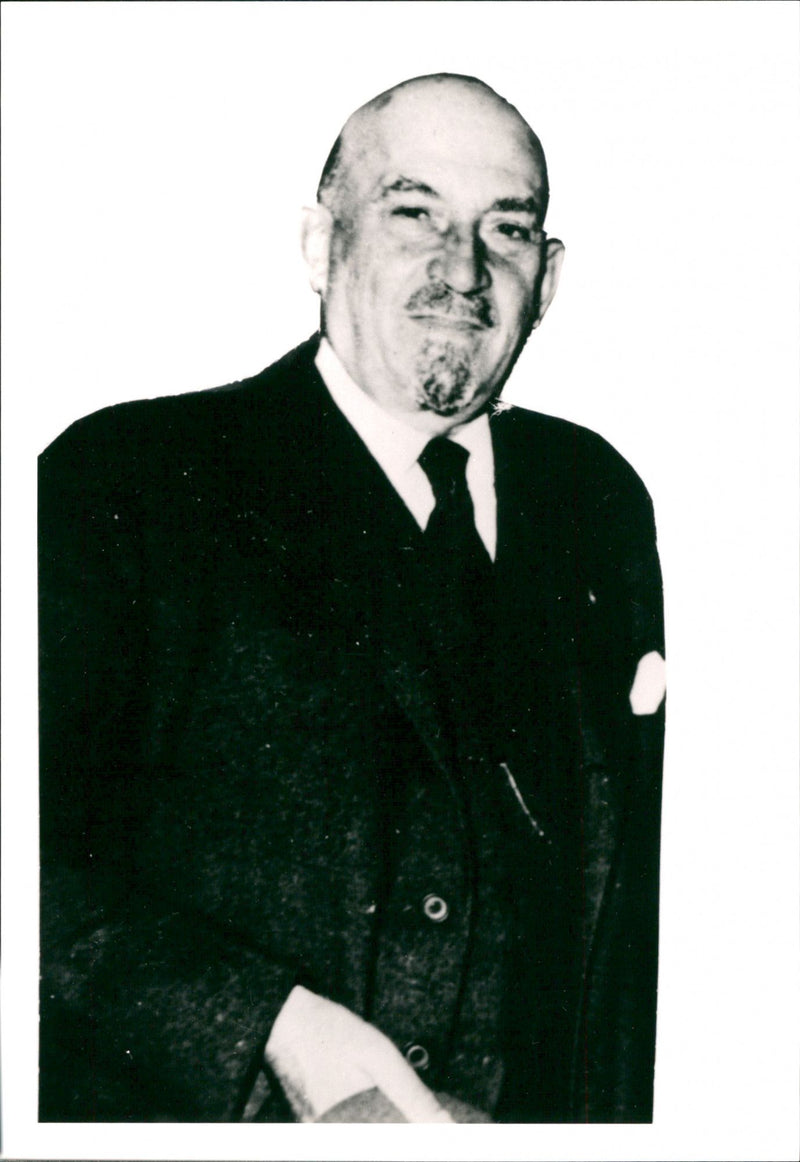Chaim Weizmann, politician in Israel. - Vintage Photograph