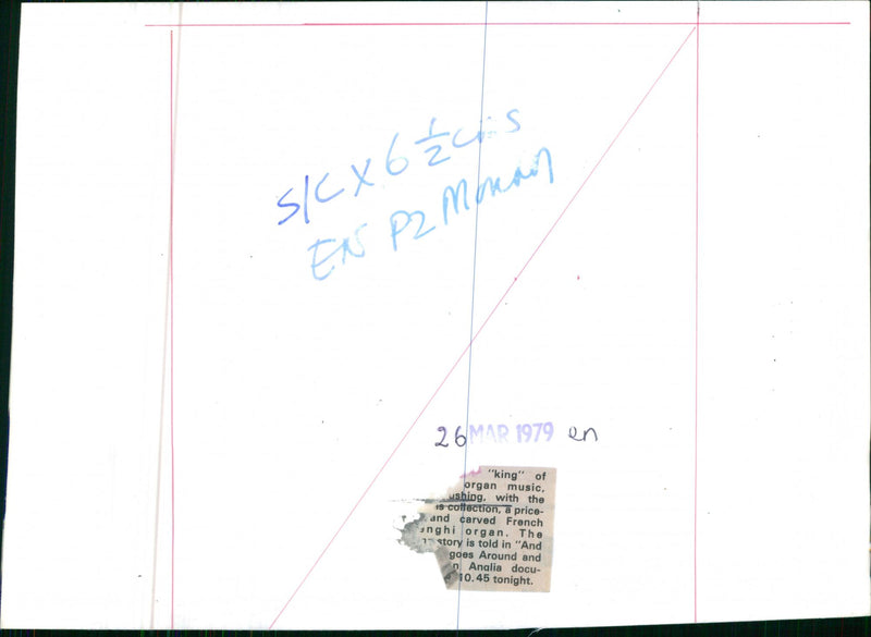 KING MUSIC FRENCH - Vintage Photograph