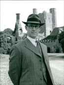 Peter Davison as Detective Albert Campion in the TV Series "Campion" - Vintage Photograph