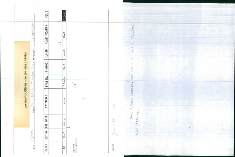 ROBERT MUSIC - Vintage Photograph