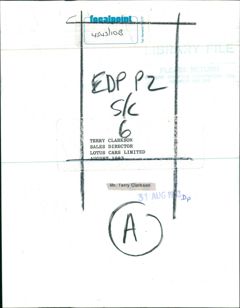 Terry Clarkson - Vintage Photograph