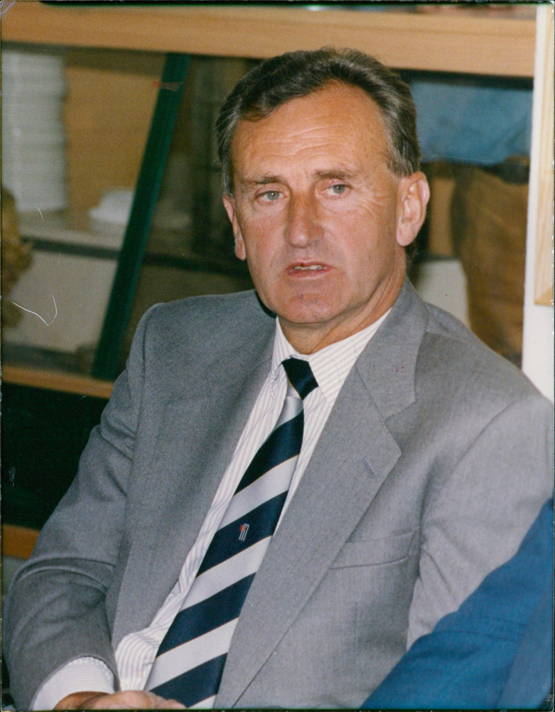 Ted Dexter, famous English cricketer. - Vintage Photograph