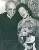 Reverend David Clark and his wife - Vintage Photograph