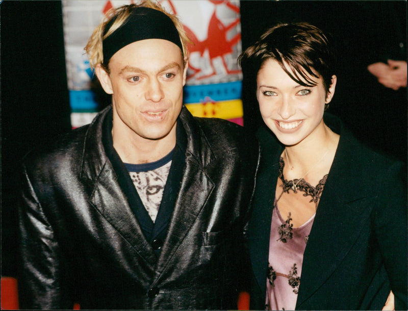 Jason Donovan with Erica Baxter at the MTV Music Awards - Vintage Photograph