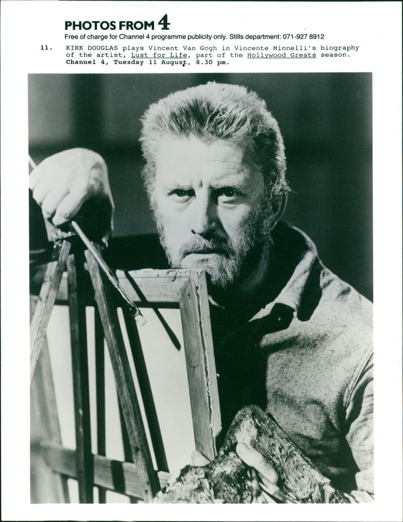 Kirk Douglas - Vintage Photograph