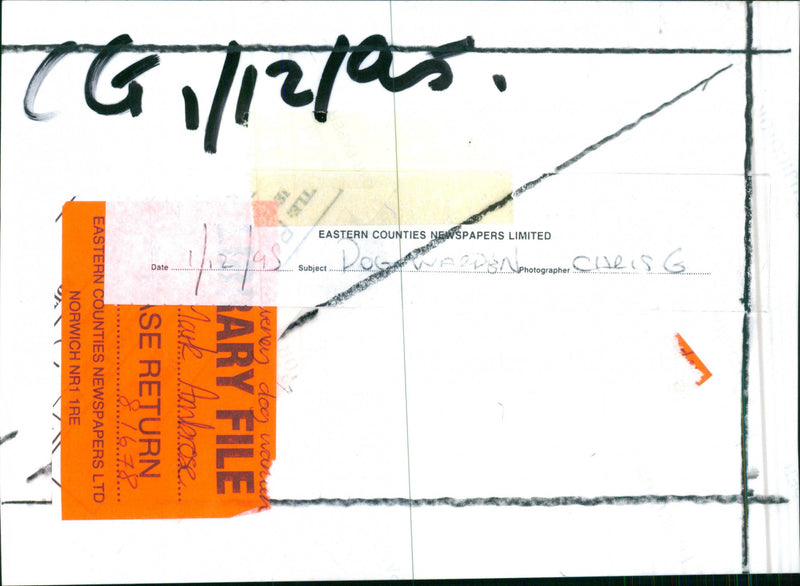 Mark Ambrose - Vintage Photograph