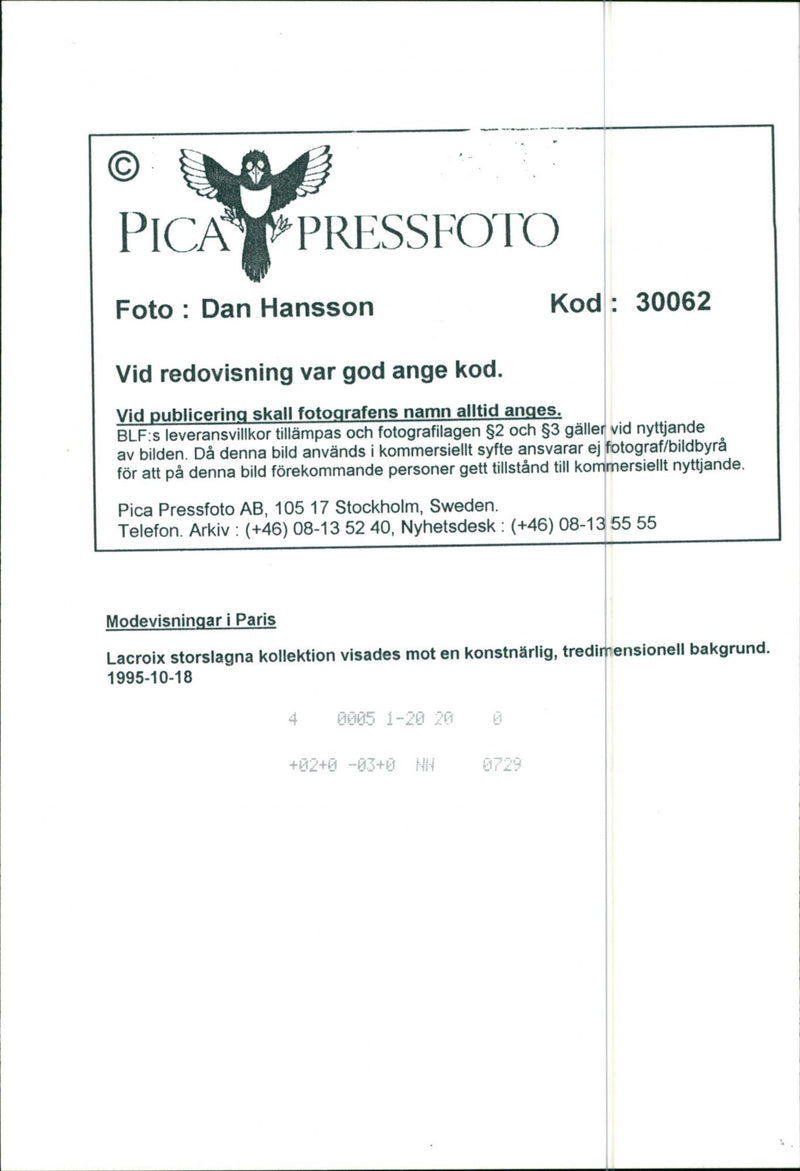 Models, Fashion shows in Paris - Vintage Photograph