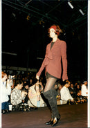 Models, Karl Lagerfel's long lean and leggytheme - Vintage Photograph