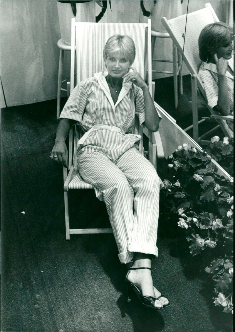 Women's fashion, Naturelle is owned by Hasse and Titti Lindqkvist - Vintage Photograph