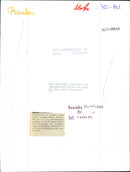 1930s look, Anna models version 1970 - Vintage Photograph