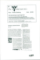 1995 SWEDEN PICA RESPONSIBLE DESK IMAGE POET NOBEL ALBERT GRAND - Vintage Photograph