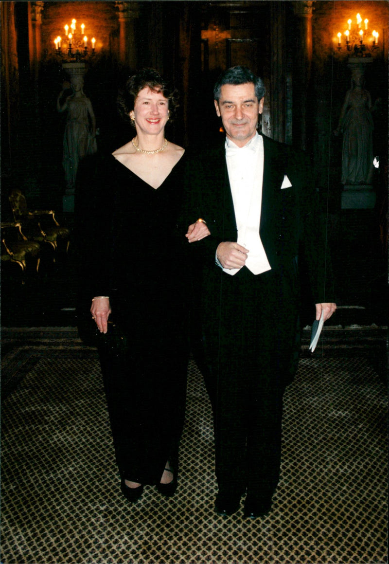 Robert E Lucas and Nancy L Stokey - Vintage Photograph