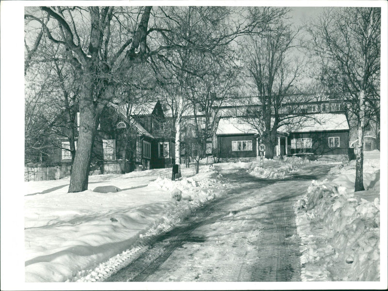 Svenska Orter Marsta. - Vintage Photograph