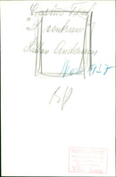 CASTRO AMBERG PREINTZ DROTTOINGGATAN PHOTOGRAFIATELE STOCKHOLM FEAR UNDERT - Vintage Photograph