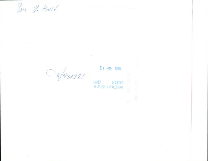 Ian Wachtmeister, politician, - Vintage Photograph