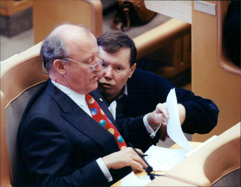 Ian Wachtmeister, politician, - Vintage Photograph