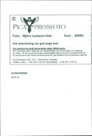 Ian Wachtmeister, politician, - Vintage Photograph