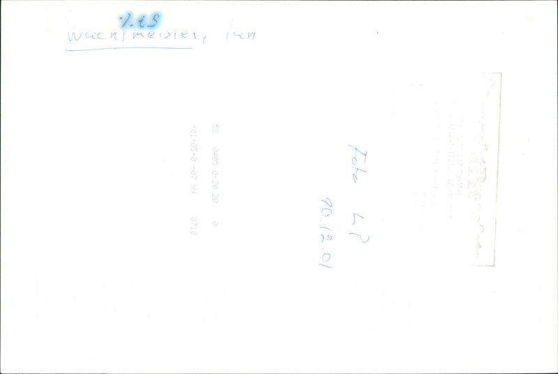 Ian Wachtmeister, politician, - Vintage Photograph