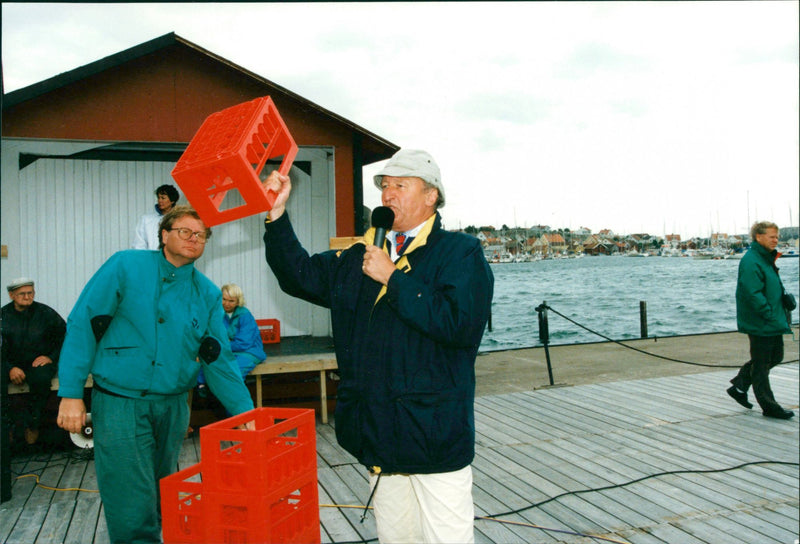 Ian Wachtmeister, politician, - Vintage Photograph