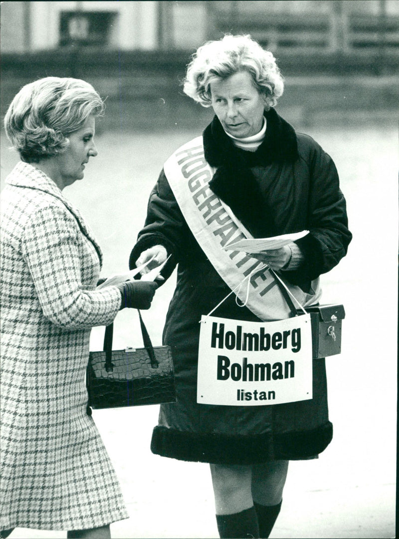 Parliamentary elections - Vintage Photograph