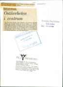 Concert Hall, Gunnar Hedlund, and Tage Erlander - Vintage Photograph