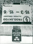 1976 NATURE RESERVED PROTECTED BY CLICHERA NYGREN LENNART - Vintage Photograph