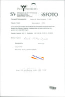 Nature, Mountain pictures. Lapland, Moonlight over Nikkaluokta. - Vintage Photograph