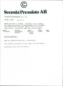 Nobel Prize 1986 Nobel Prize in the Concert Hall, Princess Lilian, King Carl Gustaf, Queen Silvia, Prince Bertil - Vintage Photograph