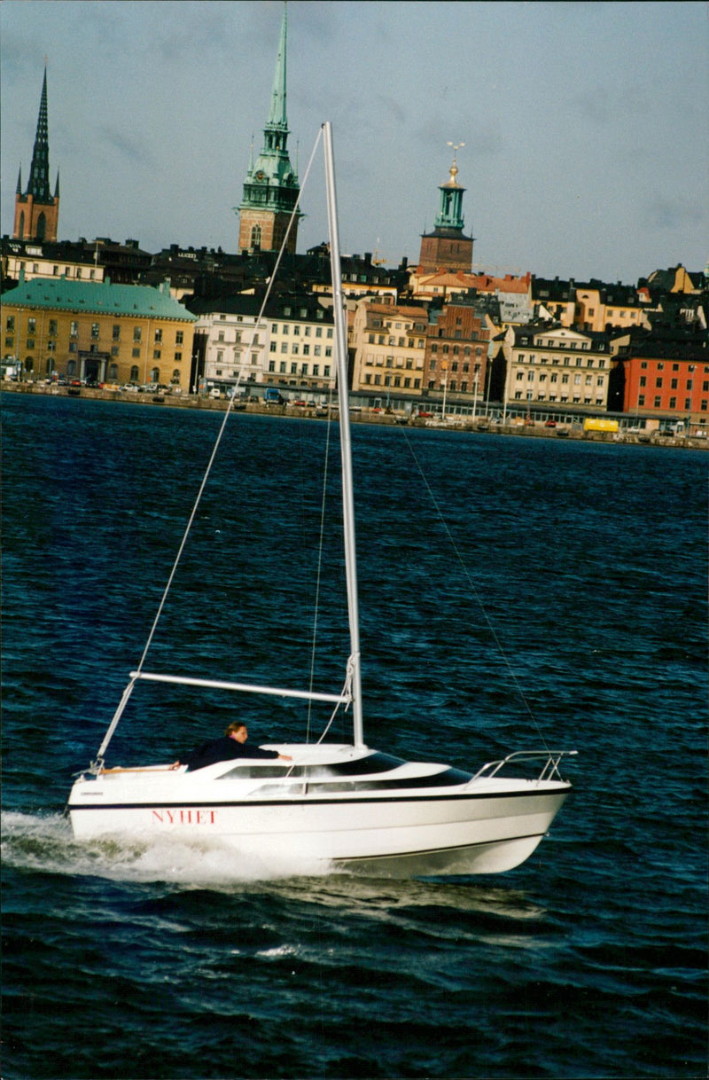 Floating Boat Show - Vintage Photograph