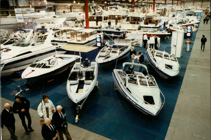 Stockholm International Boat Show - Vintage Photograph