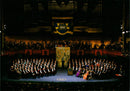 A view over the concert hall during 1992 Nobel Prize award ceremony - Vintage Photograph