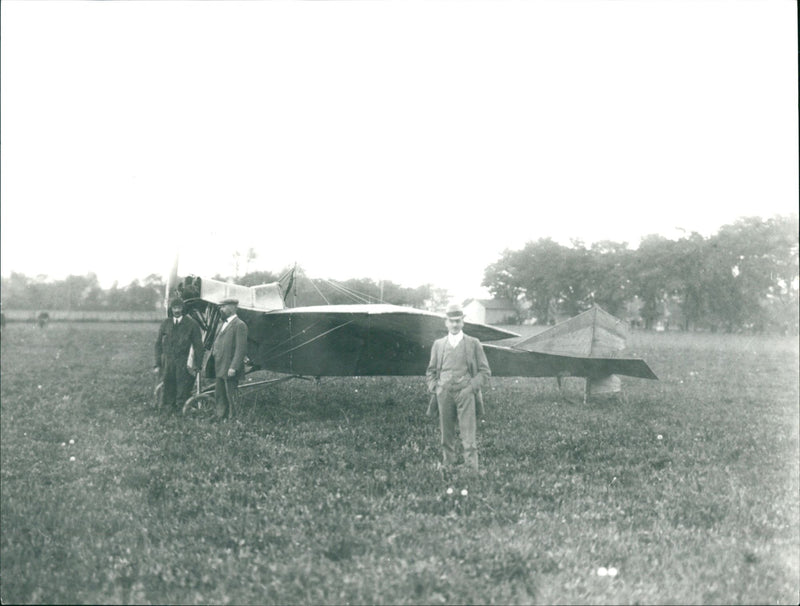 Real Mail Flight - Vintage Photograph