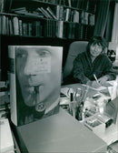 1990 WRITER - Vintage Photograph