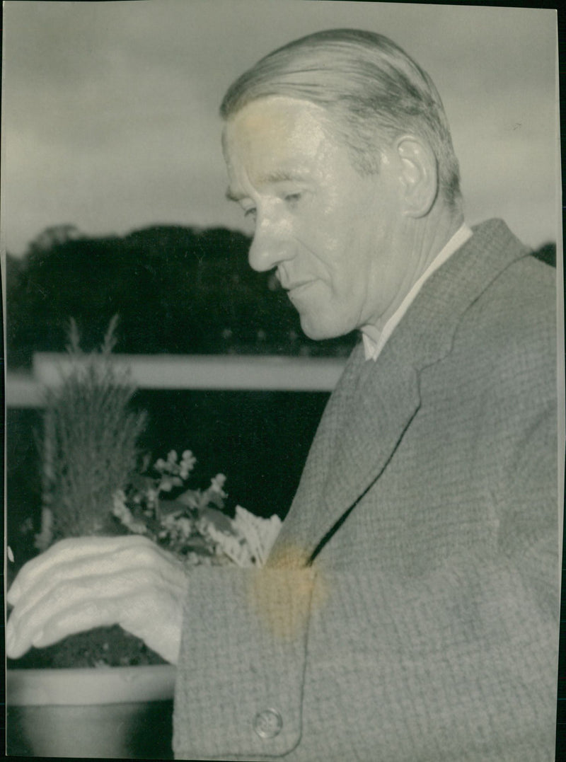 Train driver - Vintage Photograph