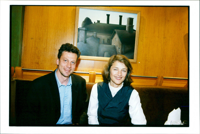 Charlotte Rampling and Sidney Levine - Vintage Photograph