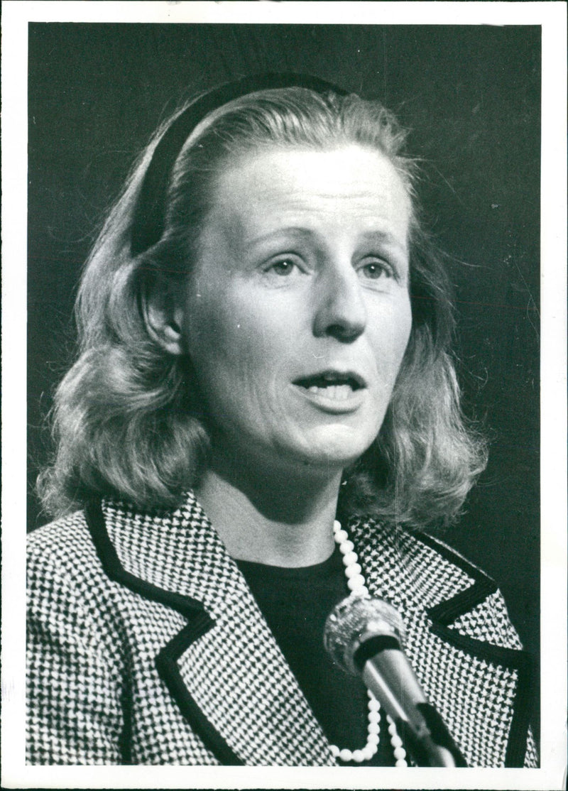 British politician Dr. Shirley Summerskill - Vintage Photograph
