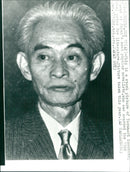 The Japanese writer and Nobel laureate Yasunari Kawabata - Vintage Photograph