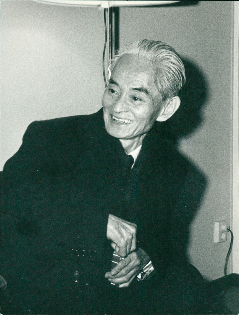 Nobel Laureate in Literature Yasunari Kawabata - Vintage Photograph