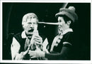Danny Kaye and Sandy Duncan in the TV musical Pinocchio - Vintage Photograph