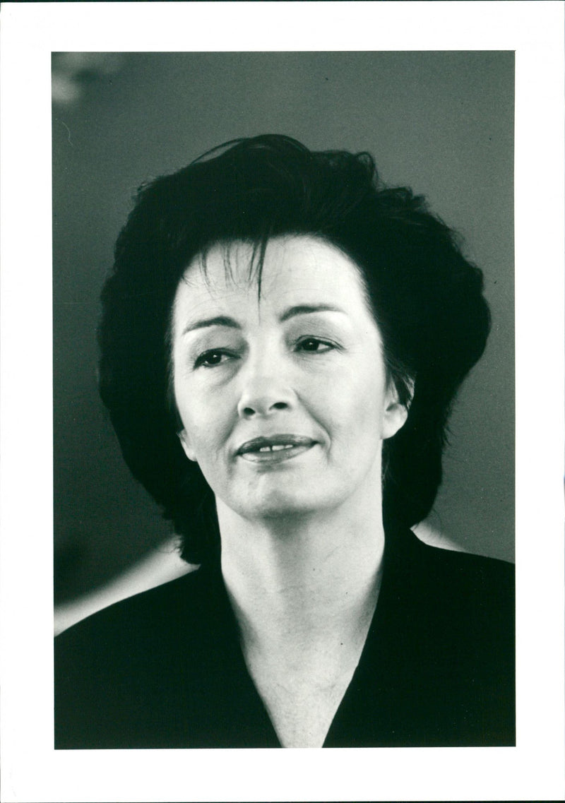 The British model Christine Keeler at the Cannes Film Festival where the reality-based film "Scandal" is shown - Vintage Photograph