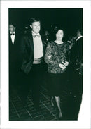 The British model Christine Keeler at the Cannes Film Festival where the reality-based film "Scandal" is shown - Vintage Photograph