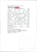 Christine Keeler Model in England - Vintage Photograph