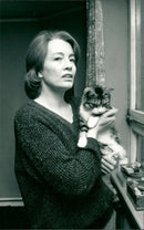 Christine Keeler Model in England - Vintage Photograph